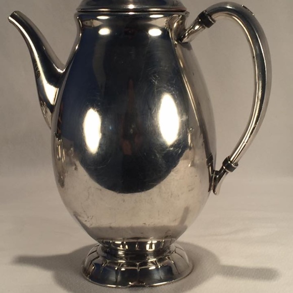 Empire Craft 5 Piece Quadruple Plated Silver Tea Set Gloriana Pattern - Picture 2 of 5